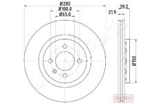 Brzdový kotúč JAPANPARTS DI-0940C