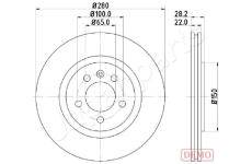 Brzdový kotúč JAPANPARTS DI-0944C