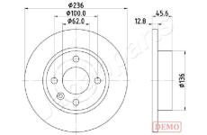 Brzdový kotúč JAPANPARTS DI-0946C