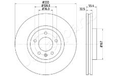 Brzdový kotúč JAPANPARTS DI-0959