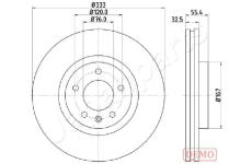 Brzdový kotúč JAPANPARTS DI-0959C