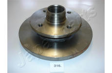 Brzdový kotúč JAPANPARTS DI-316