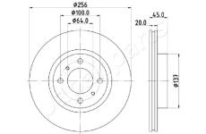 Brzdový kotúč JAPANPARTS DI-551