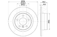 Brzdový kotúč JAPANPARTS DP-0102