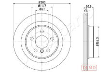 Brzdový kotúč JAPANPARTS DP-0106C