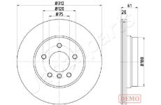 Brzdový kotúč JAPANPARTS DP-0108C