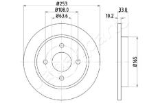 Brzdový kotúč JAPANPARTS DP-0303