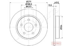 Brzdový kotúč JAPANPARTS DP-0305C