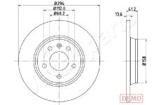 Brzdový kotúč JAPANPARTS DP-0307C
