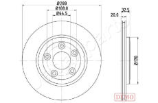 Brzdový kotúč JAPANPARTS DP-0315C