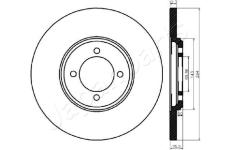 Brzdový kotúč JAPANPARTS DP-0318
