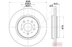 Brzdový kotúč JAPANPARTS DP-0326C