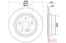 Brzdový kotúč JAPANPARTS DP-0513C