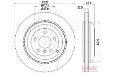 Brzdový kotúč JAPANPARTS DP-0519C