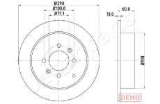 Brzdový kotúč JAPANPARTS DP-0616C