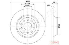 Brzdový kotúč JAPANPARTS DP-0915C