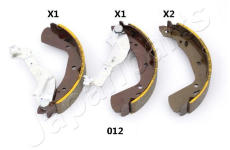 Sada brzdových čelistí JAPANPARTS GF-012AF