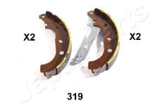 Sada brzdových čelistí JAPANPARTS GF-319AF