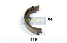 Sada brzdových čeľustí JAPANPARTS GF-419AF