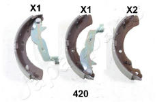 Sada brzdových čeľustí JAPANPARTS GF-420AF