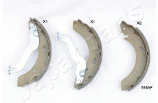 Sada brzdových čeľustí JAPANPARTS GF-516AF