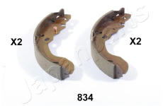 Sada brzdových čeľustí JAPANPARTS GF-834AF