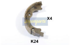 Sada brzdových čeľustí JAPANPARTS GF-K24AF