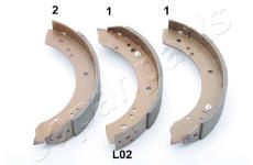 Sada brzdových čeľustí JAPANPARTS GF-L02AF