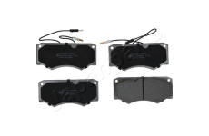 Sada brzdových platničiek kotúčovej brzdy JAPANPARTS PA-00108AF