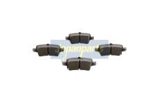 Sada brzdových destiček, kotoučová brzda JAPANPARTS PA-0092AF