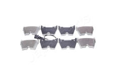 Sada brzdových platničiek kotúčovej brzdy JAPANPARTS PA-0162AF
