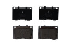 Sada brzdových platničiek kotúčovej brzdy JAPANPARTS PA-0272AF