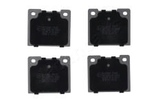 Sada brzdových platničiek kotúčovej brzdy JAPANPARTS PA-0369AF