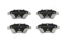 Sada brzdových platničiek kotúčovej brzdy JAPANPARTS PA-0400AF