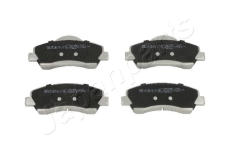 Sada brzdových platničiek kotúčovej brzdy JAPANPARTS PA-0645AF