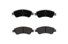 Sada brzdových destiček, kotoučová brzda JAPANPARTS PA-0661AF