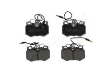 Sada brzdových platničiek kotúčovej brzdy JAPANPARTS PA-0662AF