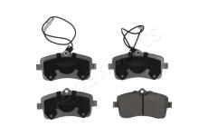 Sada brzdových platničiek kotúčovej brzdy JAPANPARTS PA-0665AF