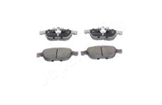 Sada brzdových platničiek kotúčovej brzdy JAPANPARTS PA-0744AF