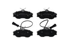 Sada brzdových platničiek kotúčovej brzdy JAPANPARTS PA-09104AF