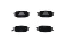 Sada brzdových platničiek kotúčovej brzdy JAPANPARTS PA-1009AF