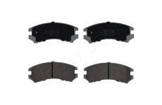 Sada brzdových platničiek kotúčovej brzdy JAPANPARTS PA-1019AF