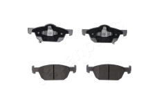 Sada brzdových platničiek kotúčovej brzdy JAPANPARTS PA-458AF