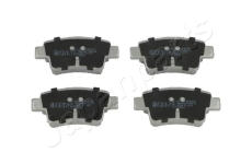 Sada brzdových platničiek kotúčovej brzdy JAPANPARTS PP-0201AF