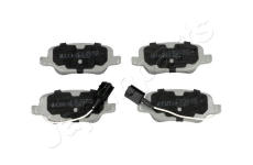Sada brzdových platničiek kotúčovej brzdy JAPANPARTS PP-0206AF
