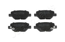Sada brzdových platničiek kotúčovej brzdy JAPANPARTS PP-0211AF