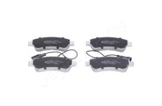 Sada brzdových destiček, kotoučová brzda JAPANPARTS PP-0609AF