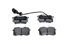 Sada brzdových platničiek kotúčovej brzdy JAPANPARTS PP-0940AF