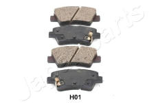Sada brzdových platničiek kotúčovej brzdy JAPANPARTS PP-H01AF