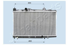 Chladič motora JAPANPARTS RDA153009